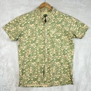 Warrior Company Performance Stretch Camo Button Down Shirt Men's L Tactical